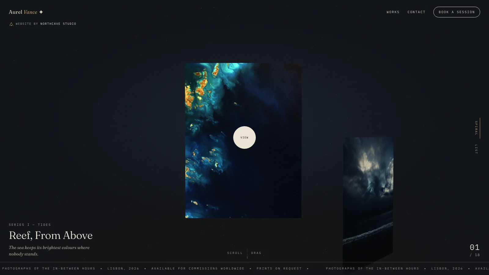 Homepage of AUREL VANCE